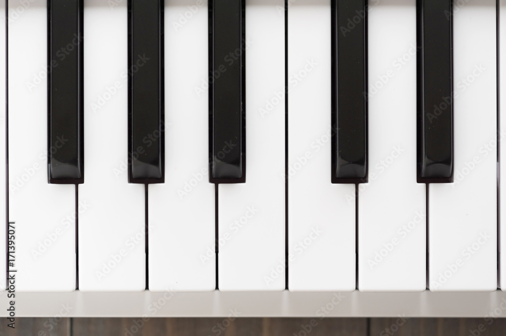 MIDI keyboard with pads and faders. MIDI keyboard with pads and faders.