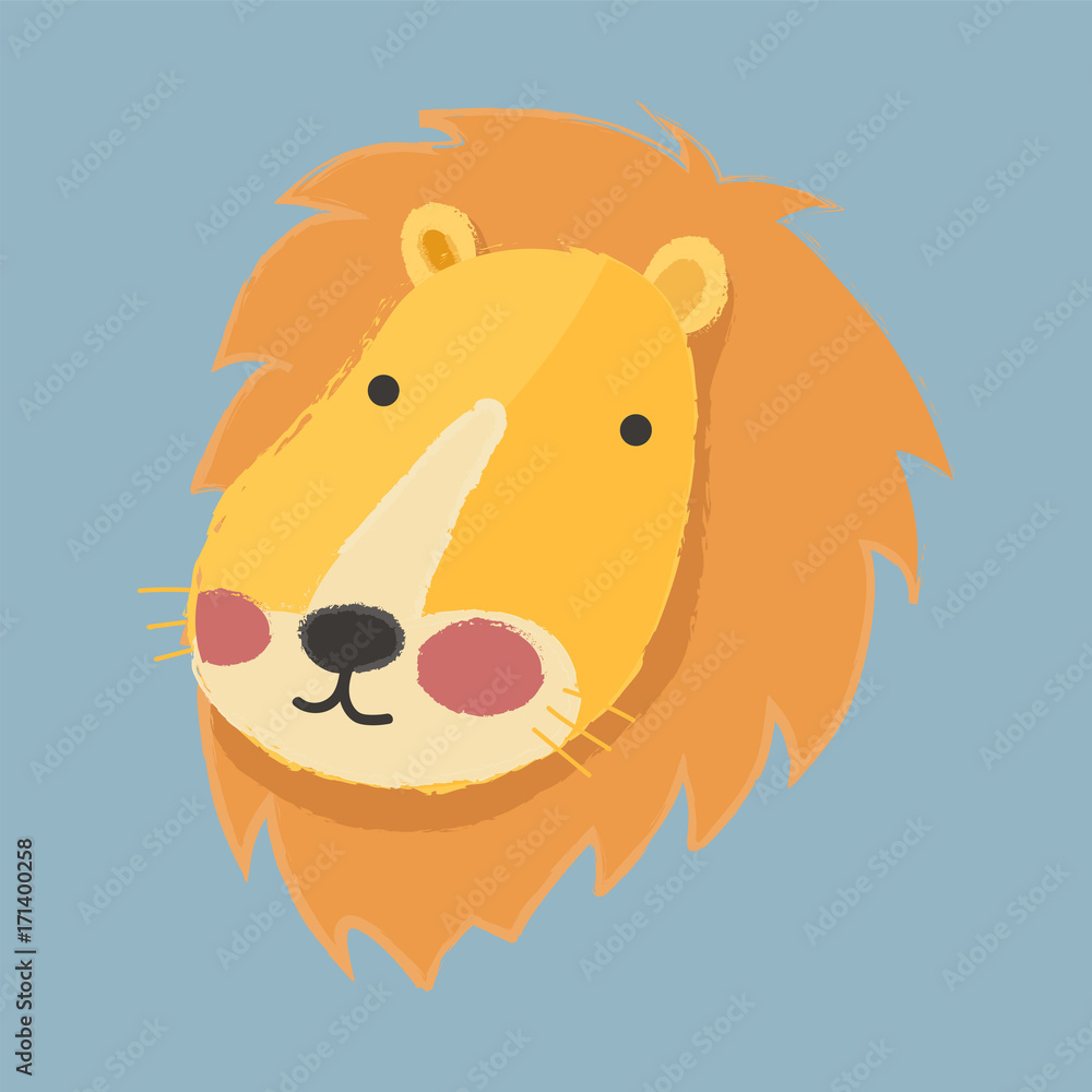 Illustration drawing style set of wildlife Illustration drawing style set of wildlife