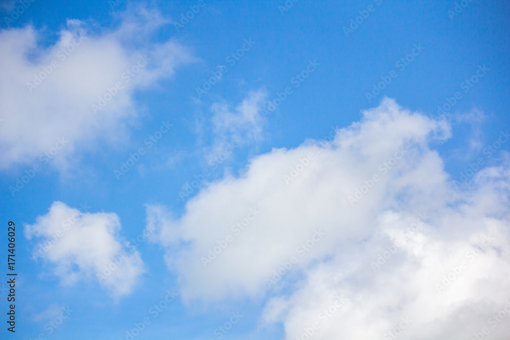 Blue sky and clouds Blue sky and clouds