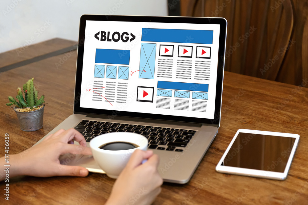 BLOG Website Online Internet Web Page Social Media Connection Network BLOG Website Online Internet Web Page Social Media Connection Network