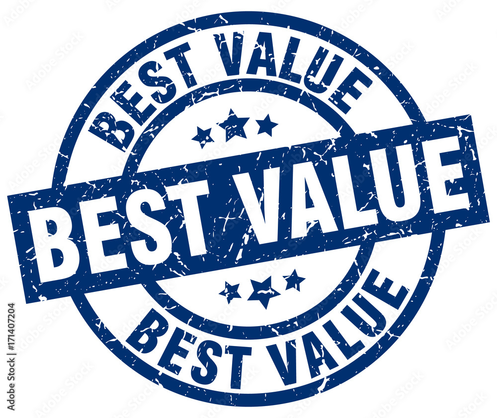 best value blue round grunge stamp best value blue round grunge stamp