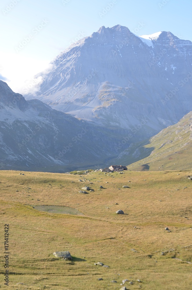 Au départ de Termignon et de Bellecombe, l'Entre deux eaux, Parc National de la Vanoise, Alpes Françaises Au départ de Termignon et de Bellecombe, l'Entre deux eaux, Parc National de la Vanoise, Alpes Françaises
