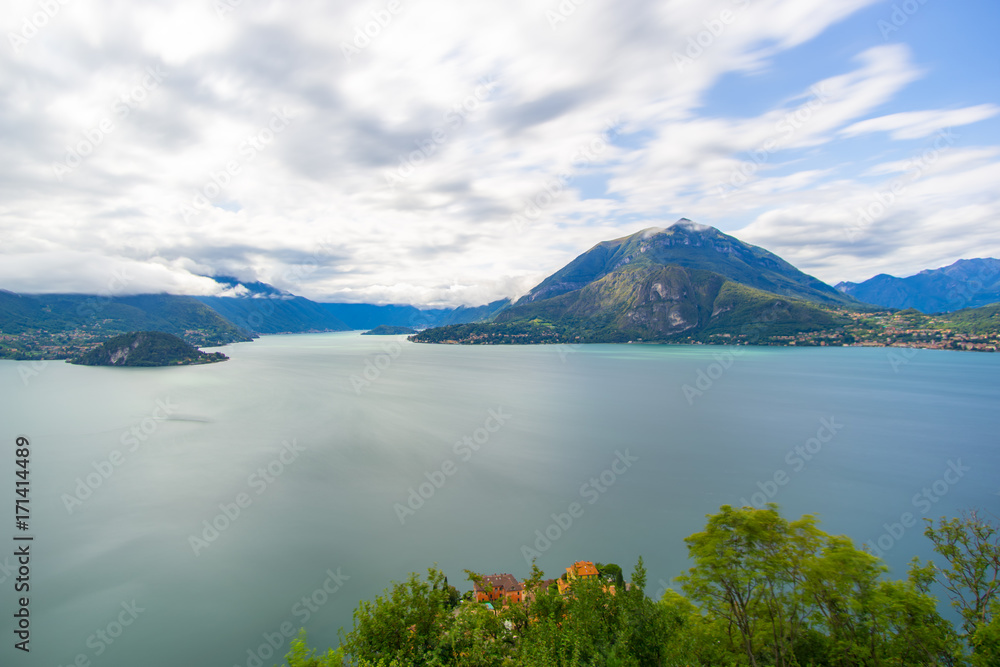 View over Lake Como, Italy