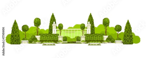 Public park panoramic