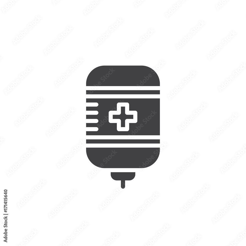 Blood transfusion icon vector, filled flat sign, solid pictogram isolated on white. Charity symbol, logo illustration Blood transfusion icon vector, filled flat sign, solid pictogram isolated on white. Charity symbol, logo illustration