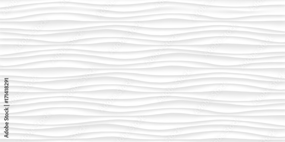 Obraz premium Biała linia tekstury. Szary abstrakcyjny wzór bez szwu. Falisty falisty charakter geometryczny nowoczesny.