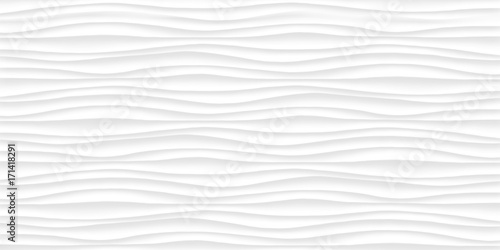 Line White texture. Gray abstract pattern seamless. Wave wavy nature geometric modern.