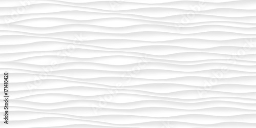 Line White texture. Gray abstract pattern seamless. Wave wavy nature geometric modern. © SK_PueN