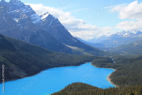 peyto lake Banff National Park Rocky Mountains Canada