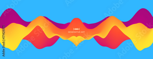 Abstract background with dynamic effect. Futuristic technology style. Motion vector illustration.