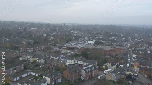 Aerial 3 of Bishops Stortford, Hertfordshire, UK