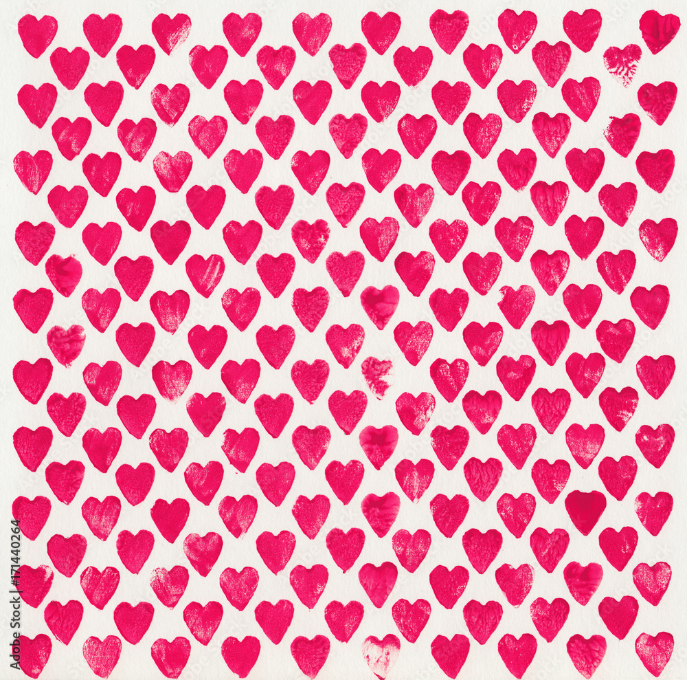 Abstract watercolor backgrounds with red hearts Abstract watercolor backgrounds with red hearts