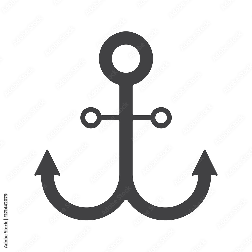 Anchor glyph icon Anchor glyph icon