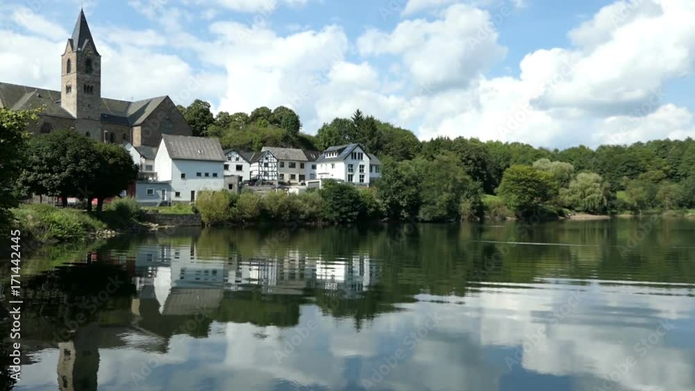 Landscape of Ulmener Maar in eifel region (Germany) Landscape of Ulmener Maar in eifel region (Germany)