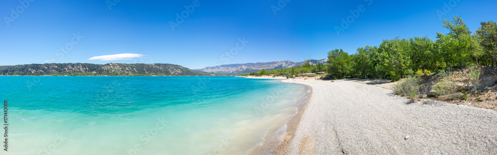 Fototapeta premium Lac de Sainte-Croix