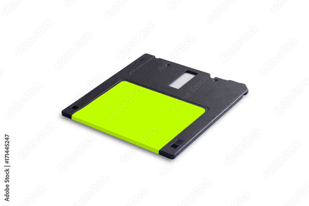 Diskette isolated on white background. Diskette isolated on white background.