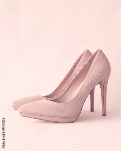 Vintage heel shoes