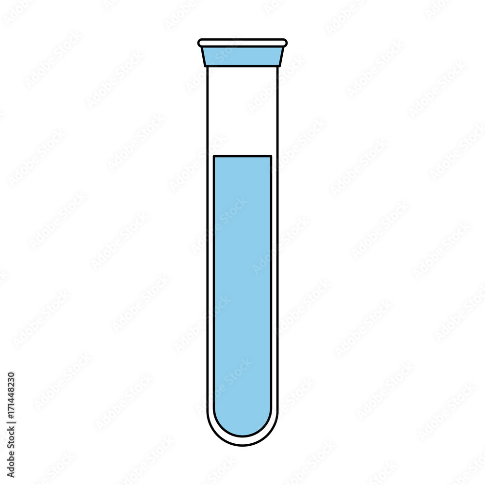 test tube with blood healthcare icon image vector illustration design sketch style test tube with blood healthcare icon image vector illustration design sketch style