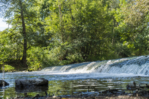 Der Fluss Bode nähe Thale ( Harz / Deutschland )