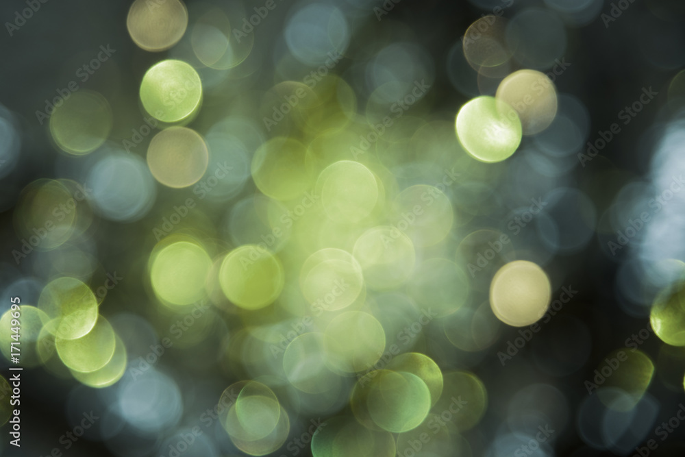 Sparkling Light Green Lights Background, Party Or Christmas Texture Sparkling Light Green Lights Background, Party Or Christmas Texture