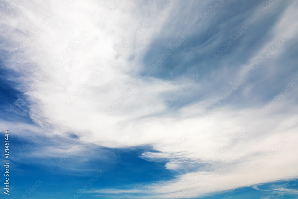 Obraz premium Blue sky with cloud