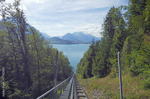 Bergbahn, Niederhorn, Schweiz