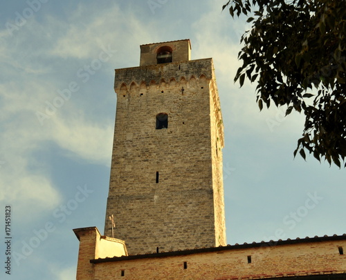 Torre Grossa - Turm des Palazzo Communale - Ehemaliges Rathaus von San Gimignano photo