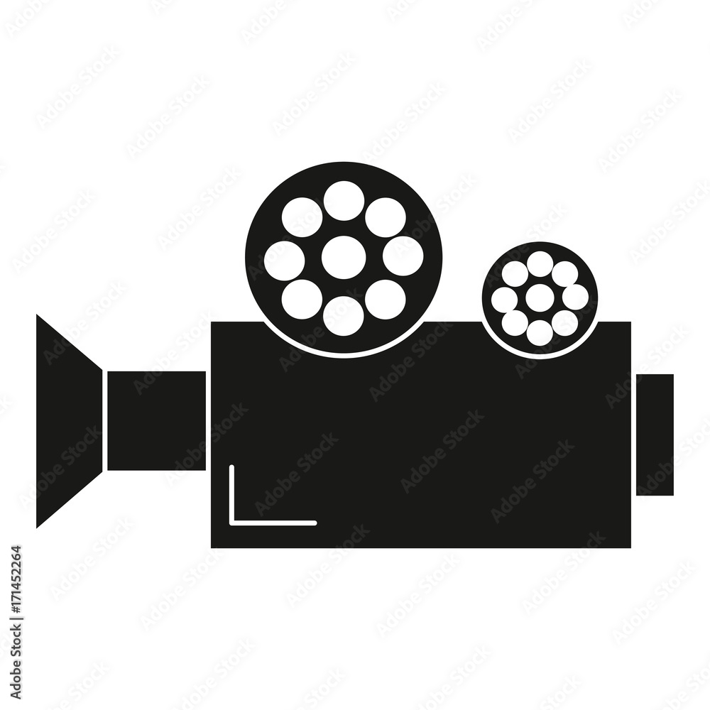film video camera icon vector illustration design film video camera icon vector illustration design