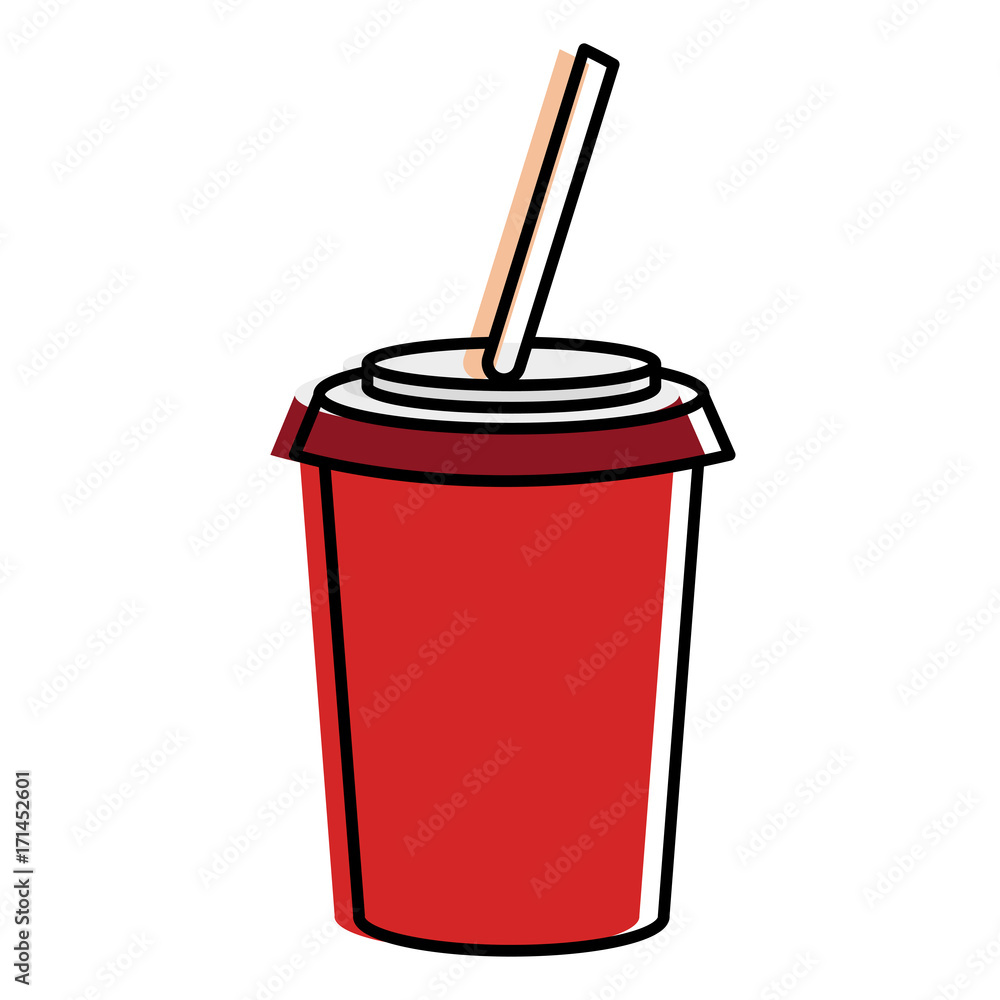 soda cup isolated icon soda cup isolated icon