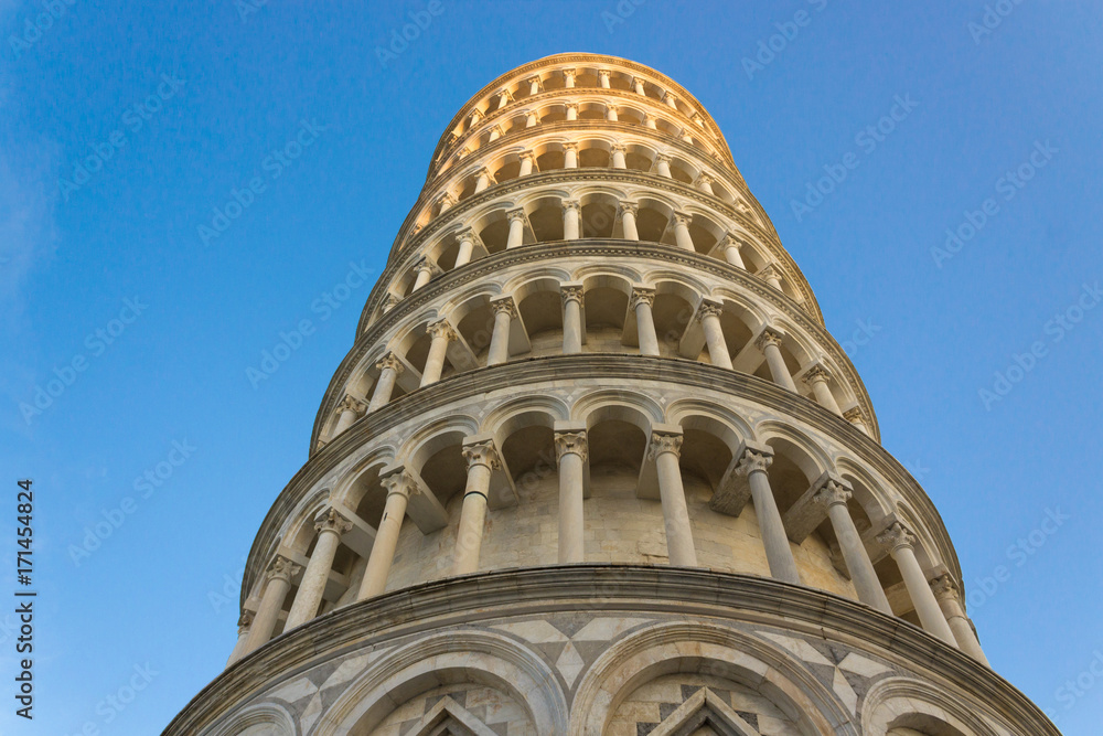 Pisa with sun light