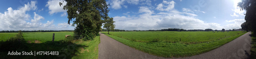 panorama platteland
