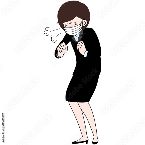 鼻水・くしゃみがツライ女性