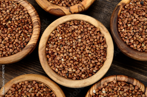 buckwheat on table