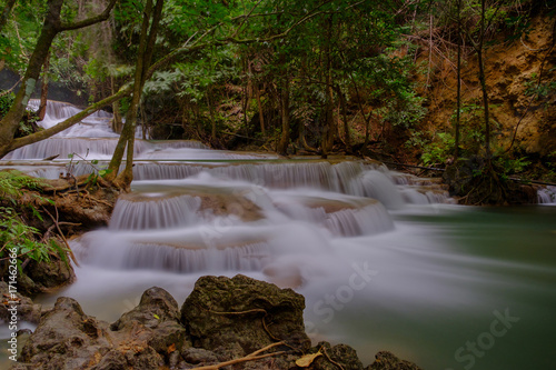 Waterfall with long exposure