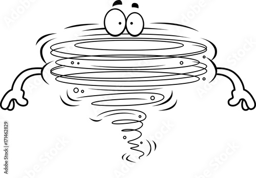 Cartoon Tornado