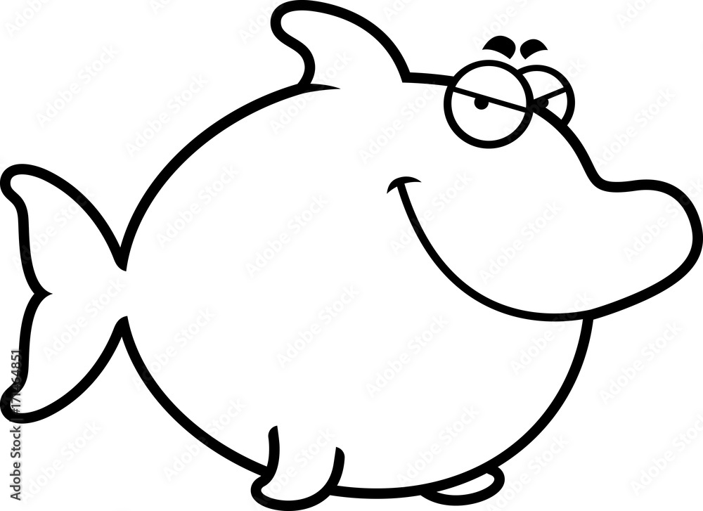 Sly Cartoon Dolphin Sly Cartoon Dolphin