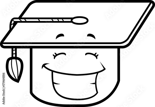 Graduation Cap Smiling