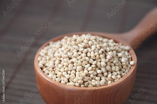 Indian Made sorghum with Wooden Scoop