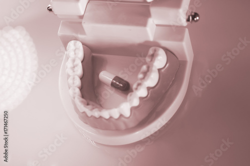 Dental teeth dental pill