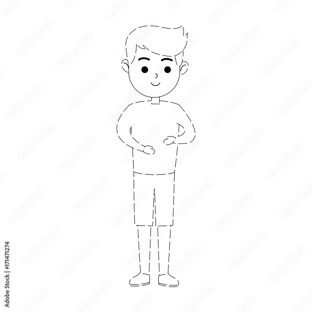 happy boy cartoon icon image vector illustration design happy boy cartoon icon image vector illustration design