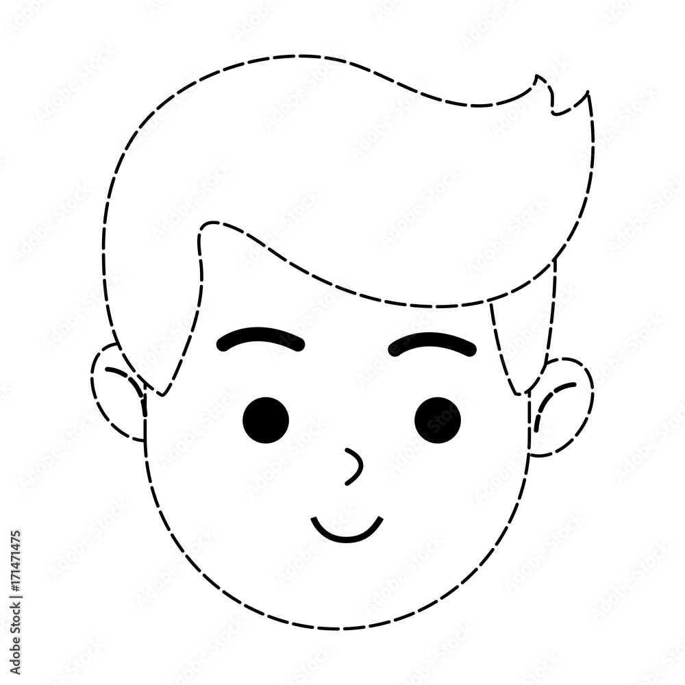 happy boy cartoon icon image vector illustration design happy boy cartoon icon image vector illustration design