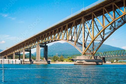 Photo of Iron Worker's Memorial Bridge in Vancouver, BC