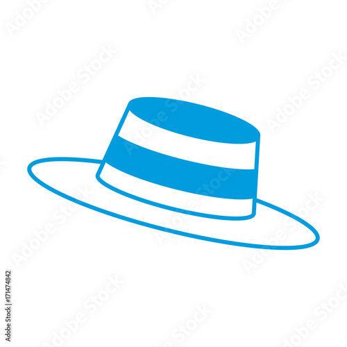 Vintage male hat icon vector illustration graphic design