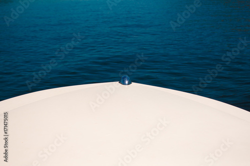 Photo of ocean seen from a boat