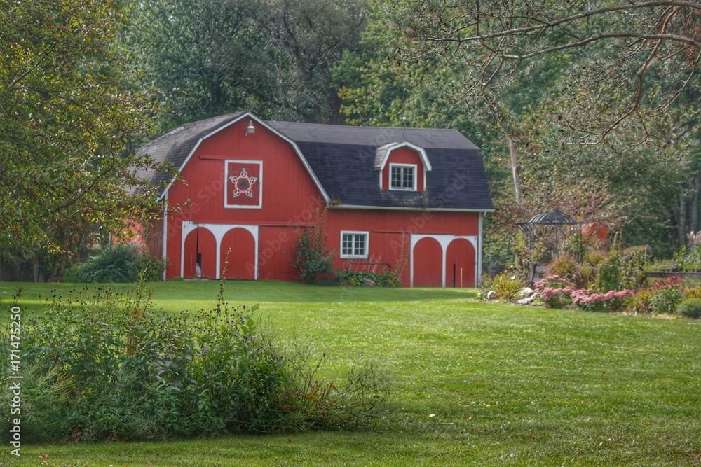 Obraz premium 0065 - Charming Red I (0065-BAR-090917-1147A)