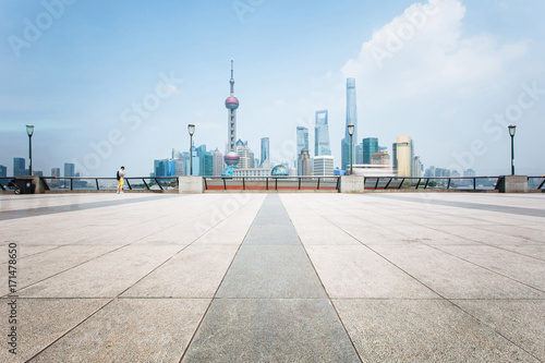 The Bund and Lujiazui,Shanghai photo