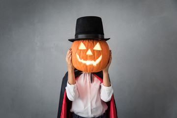 Halloween Pumpkin Autumn Holiday Concept