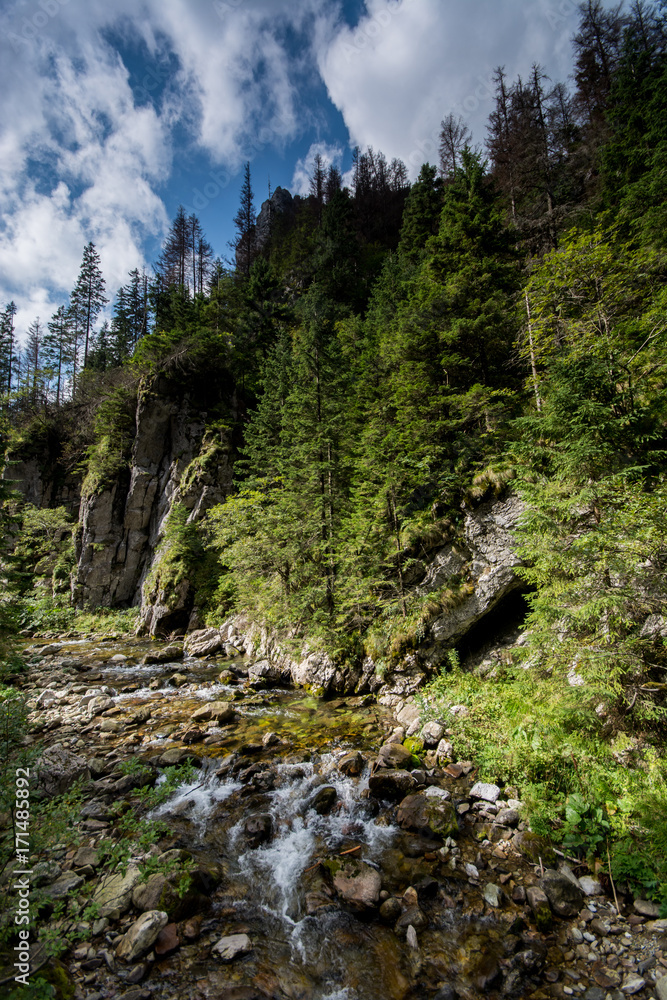 Tatry zachodnie jesienią Tatry zachodnie jesienią