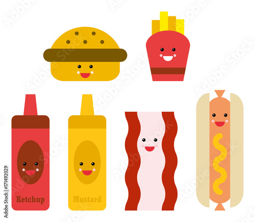 Fast Food Emojis