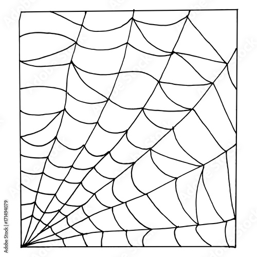 Hand Drawn Halloween Set. Web.